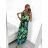 Women's summer icecool sleeveless long dress (S/M/L ONE SIZE) ITALIAN FASHION IMM22974