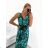 Women's summer icecool sleeveless long dress (S/M/L ONE SIZE) ITALIAN FASHION IMM22974