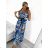 Women's summer icecool sleeveless long dress (S/M/L ONE SIZE) ITALIAN FASHION IMM22974