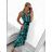 Women's summer icecool sleeveless long dress (S/M/L ONE SIZE) ITALIAN FASHION IMM22974