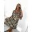 Women's Plus Size Oversize Long Sleeve Summer Dress (S/M/L/XL/2XL ONE SIZE) ITALIAN FASHION IMPLI235543