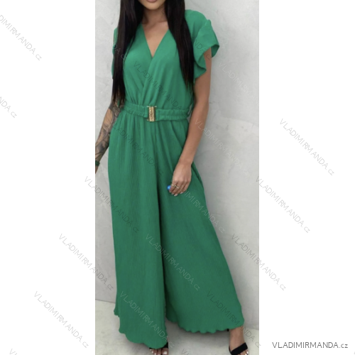 Women's Long Elegant Sleeveless Jumpsuit (S/M ONE SIZE) ITALIAN FASHION IMPGM231839