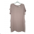 Women's Plus Size Casual Oversize Short Sleeve Dress (XL/2XL/3XL ONE SIZE) ITALIAN FASHION IM723MUSE