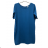 Women's Plus Size Casual Oversize Short Sleeve Dress (XL/2XL/3XL ONE SIZE) ITALIAN FASHION IM723MUSE