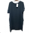 Women's Plus Size Casual Oversize Short Sleeve Dress (XL/2XL/3XL ONE SIZE) ITALIAN FASHION IM723MUSE