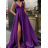 Women's Long Summer Elegant Strapless Dress (S/M/L/XL ONE SIZE) ITALIAN FASHION IMPGM2323185