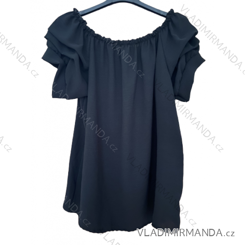 Blouse carmen ladies plus size (L/XL/2XL ONE SIZE) ITALIAN FASHION IM423284