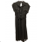 Women's Long Chiffon Short Sleeve Dress (S/M ONE SIZE) ITALIAN FASHION IMWGM23456 M / L béžová