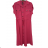 Women's Long Chiffon Short Sleeve Dress (S/M ONE SIZE) ITALIAN FASHION IMWGM23456 M / L béžová