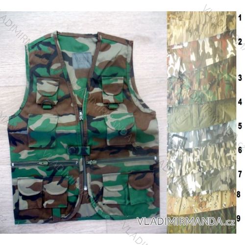 Closed vest vest (134-164) BL08
