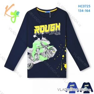 Boys long sleeve shirt (134-164) KUGO S3129