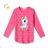 T-shirt long sleeve with sequins infant baby girl (80-110) KUGO M0195