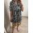 Women's oversize short sleeve shirt dress (XL/2XL ONE SIZE) ITALIAN FASHION IM723005