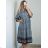 Shirt dress oversize short sleeve women's plus size (XL/2XL ONE SIZE) ITALIAN FASHION IM723004