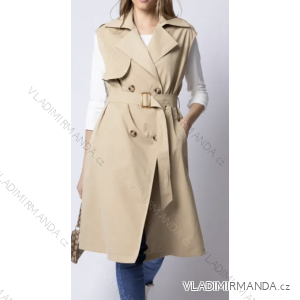 Women's Jacket Vest Coat Sleeveless (S/M ONE SIZE) ITALIAN FASHION IMPDY23SSH8067