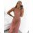 Women's Elegant Sleeveless Tulle Dress (S/M ONE SIZE) ITALIAN FASHION IMM22Q52235A/UL