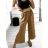 Kalhoty dlouhé letní dámské (S/M/L ONE SIZE) ITALSKÁ MÓDA IM322282