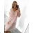 Women's Elegant Glitter Long Sleeve Dress (S/M/L/XL ONE SIZE) ITALIAN FASHIONIMBM230501 M / L black