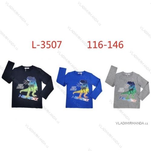 T-shirt long sleeve children's youth boys (116-146) SEASON SEZ23L-3507