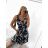 Women's Strapless Summer Dress (S/M ONE SIZE) ITALIAN FASHION IMWY23300