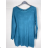 Women's Extended Knitted Long Sleeve Sweater (S/M ONE SIZE) ITALIAN FASHION IMPBB23Z8075