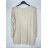 Women's Extended Knitted Long Sleeve Sweater (S/M ONE SIZE) ITALIAN FASHION IMPBB23Z8075