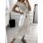 Women's Summer Boho Long Short Sleeve Dress (S/M ONE SIZE) ITALIAN FASHION IMPLI223787