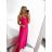 Long summer dress for women (S / M ONE SIZE) ITALIAN FASHION IMWB222567