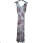 Women's long sleeveless summer dress (S / M ONE SIZE) ITALIAN FASHION IMD21551