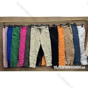 Women's Long Stretch Pants (S/M ONE SIZE) ITALIAN FASHION IMWAA232892