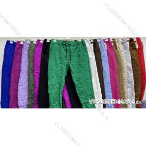 Women's long summer pants (S / M ONE SIZE) ITALIAN FASHION IMWG222474