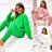 Women's Knitted Sweater Dress Set (S/M ONE SIZE) ITALIAN FASHION IMWE223972