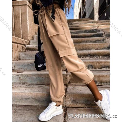 Women's Long Pockets Pants (S/M ONE SIZE) ITALIAN FASHION IMWKK232876