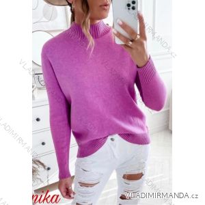 Women's Long Sleeve Sweater (S / M / L one size) ITALIAN FASHION IMWA214327