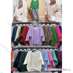 Women's Long Sleeve Sweater (S / M / L one size) ITALIAN FASHION IMWA214327