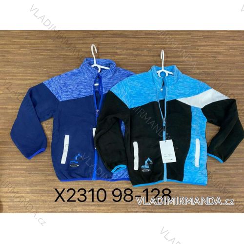 Children's Girls' Zip Up Fleece Sweatshirt (98-128) SEASON SEZ22X2315