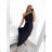 Women's Long Formal Elegant Sleeveless Satin Pleated Dress (S/M ONE SIZE) ITALIAN FASHION IMM23M5790