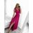 Women's long sleeveless formal dress (S/M/L ONE SIZE) ITALIAN FASHION IMS235192