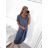 Shirt 3/4 sleeve ladies strip (4XL/5XL ONE SIZE) ITALSKÁ MÓDA IM422026 -   žlutá -   2XL/3XL