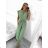 Women's Long Elegant Short Sleeve Jumpsuit (S/M ONE SIZE) ITALIAN FASHION IMWCC232642