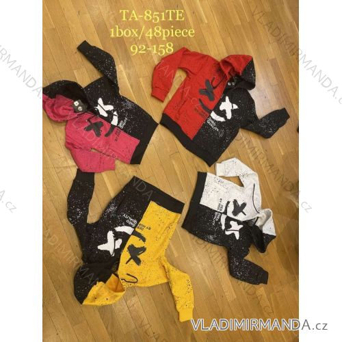 Hoodie long sleeve children's youth boys (92-158) TA FASHION TAF23TA-851TE