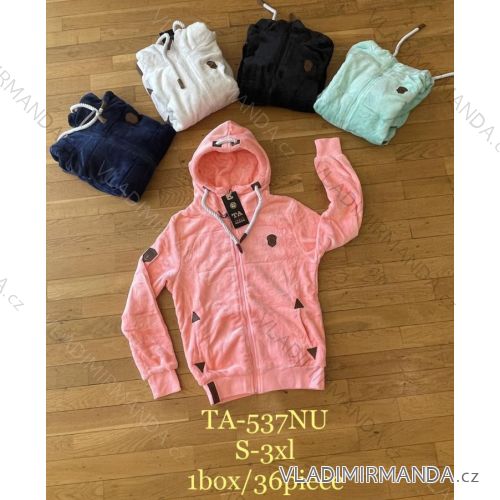 Women's long sleeve zip-up hoodie (S-3XL) TA FASHION TAF23TA-537NU