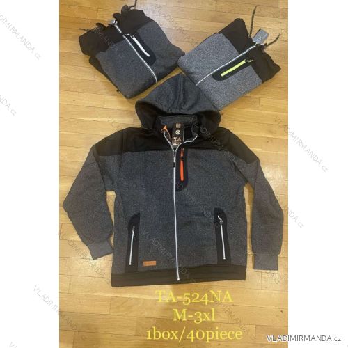 Men's Long Sleeve Zip Hoodie (M-3XL) TA FASHION TAF23TA-524NA