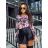 Elegant mini strapless dress for women (S / M ONE SIZE) ITALIAN FASHION IMWD221538