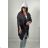 Graphite cape with pockets
