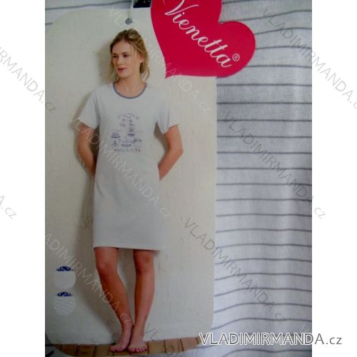 Shirt night short sleeve (m-2xl) VIENETTA 511113
