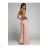 Women's Long Elegant Strapless Jumpsuit (S/M ONE SIZE) ITALIAN FASHION IMWKK23919/DUR