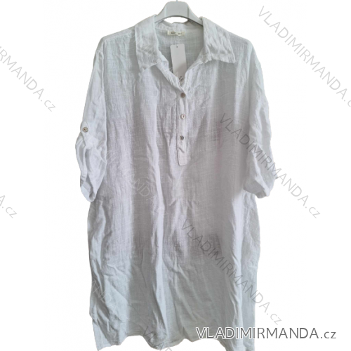 Shirt short sleeve dress women (UNI S-L) ITALIAN FASHION IMD20091