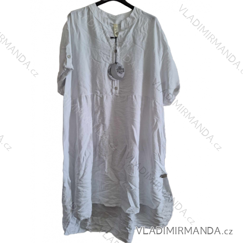 Shirt short sleeve dress women (UNI S-L) ITALIAN FASHION IMD20091