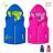 Vest baby girl and booze flap lining (98-128) KUGO B2108